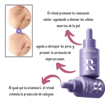 KIT X3 SERUM VITAMINA C+ RETINOL+ ÁCIDO HIALURONICO