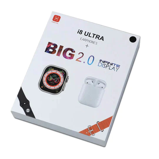i8 ULTRA SMART WATCH + AIRPODS