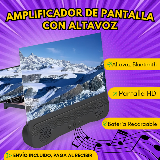 AMPLIFICADOR DE PANTALLA CON ALTAVOZ
