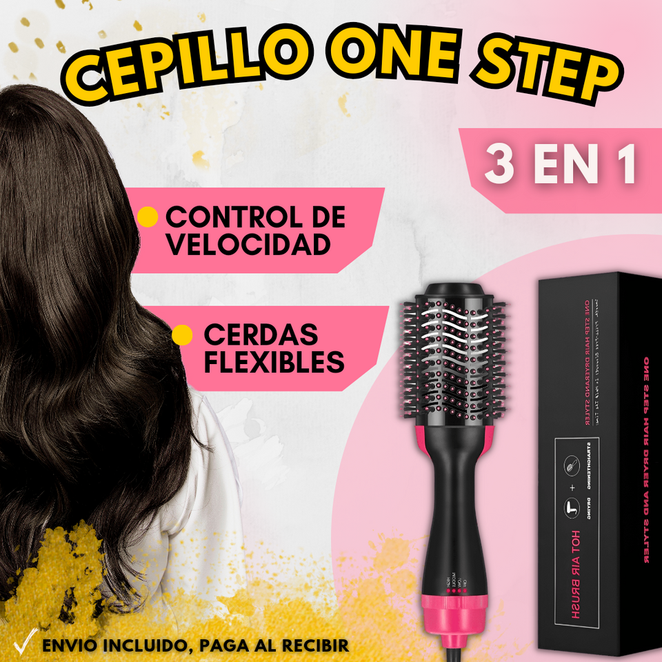 Cepillo one step discount 3 en 1