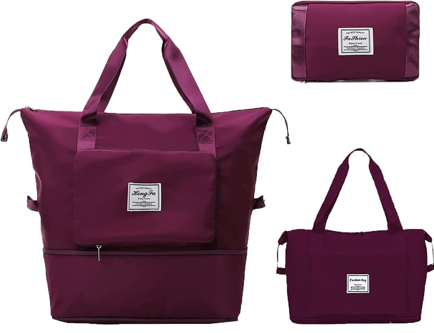 BOLSA DE VIAJE PLEGABLE Y EXPANDIBLE
