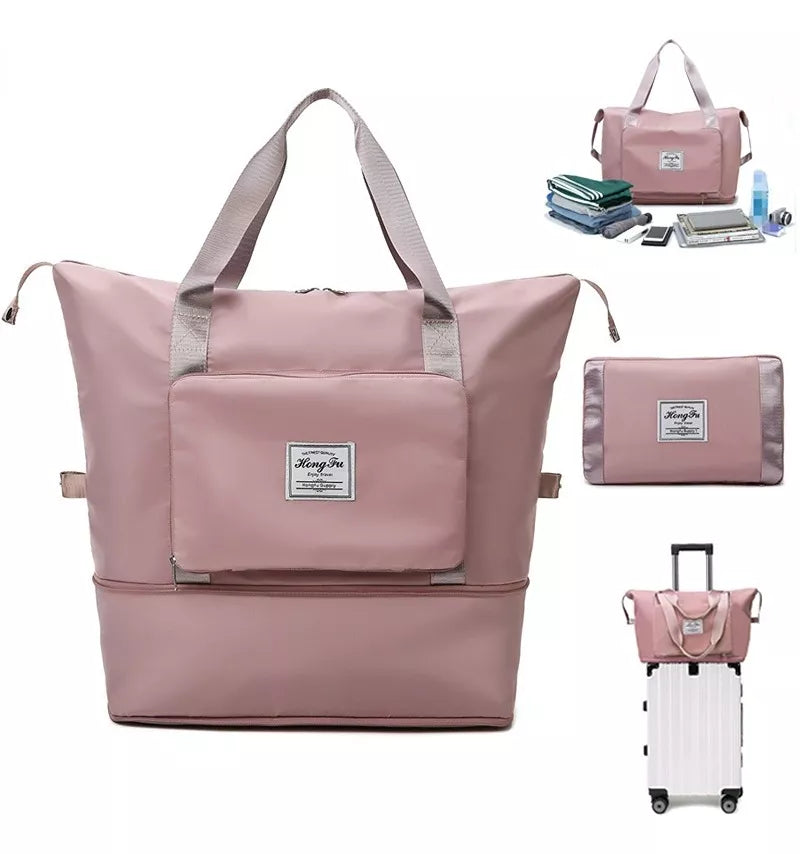 BOLSA DE VIAJE PLEGABLE Y EXPANDIBLE